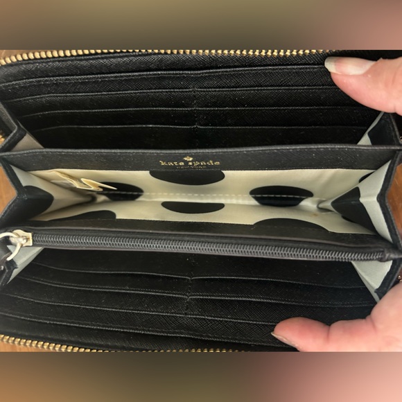 SALE - Kate Spade Wallet, Black - Picture 3 of 3
